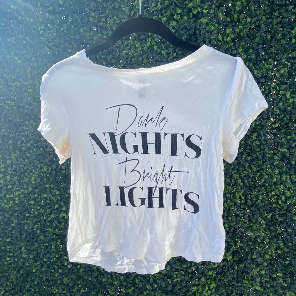 White Graphic Tee from H&M (women's)